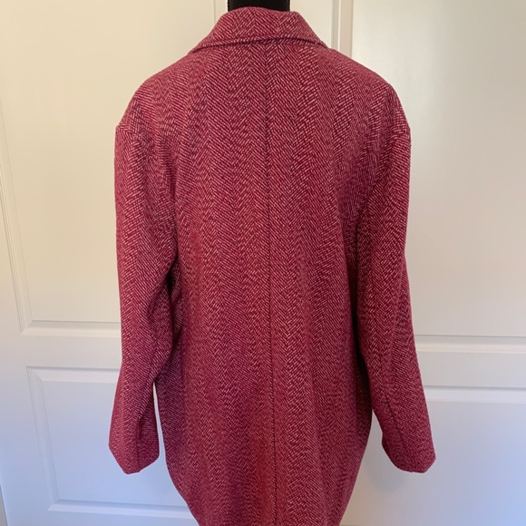 💕👚 Pretty in Pink Wool Jacket 👚💕 - Picture 8 of 16